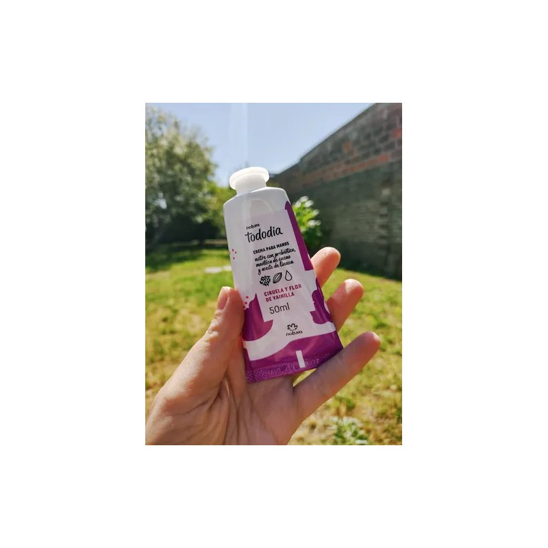 Crema Manos Natura Tododía Ciruela Y Flor De Vainilla 50ml
