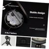 ABOOFAN 2pcs Iron Music Band Clock Shape Ornaments Retro Style