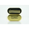 1x Full Size Refillable Regular Flame Metal Clipper Lighter With