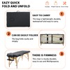 FDW Massage Bed Portable Massage Table 24 inch Wide Lash