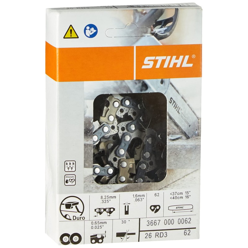 Stihl Chainsaw Radid Duro 3 RD3/325 1.6 mm 62 Links