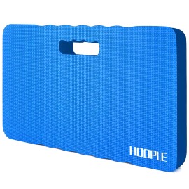HOOPLE Extra Thick Kneeling Pad, Soft Foam Kneeling Cushion, Waterproof - Blue