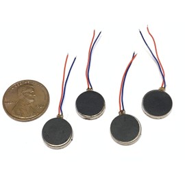 4 Pieces Vibration coin motor 1230 12mm 12mm x 3mm brushless small dc phone B14