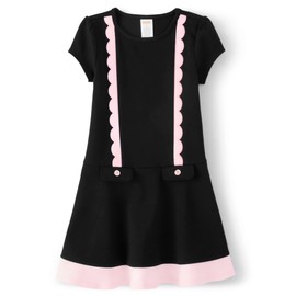 Gymboree,and Toddler Short Sleeve Holiday Dresses,Black,6
