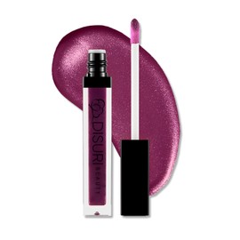 DISURI Beauty Shimmer Lip Gloss - Non-Sticky Girls Lip Gloss - Long Lasting Lip Gloss for High Shine - 0.7 FL Oz Lip Gloss for Girls & Women - Cruelty Free Lip Gloss - (Berry Kiss: S53)