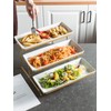 YHOSSEUN Large Tiered Serving Stand with Platters 3 Tier Serving