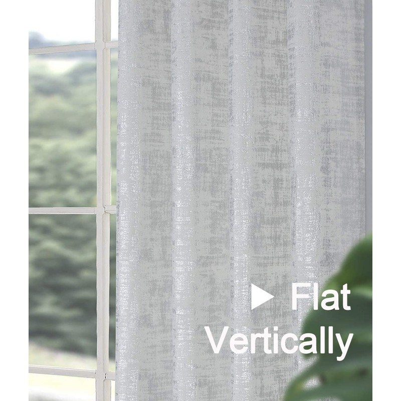 always4u Soft Velvet Curtains 84 Inch Length Luxury Bedroom Curtains