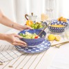 Selamica Ceramic Large Salad Bowls Set, 53 OZ Pho Bowls