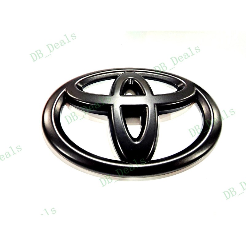 TOYOTA Overlay Matte Blackout Overlay Front Grille Emblem Badge 2022+