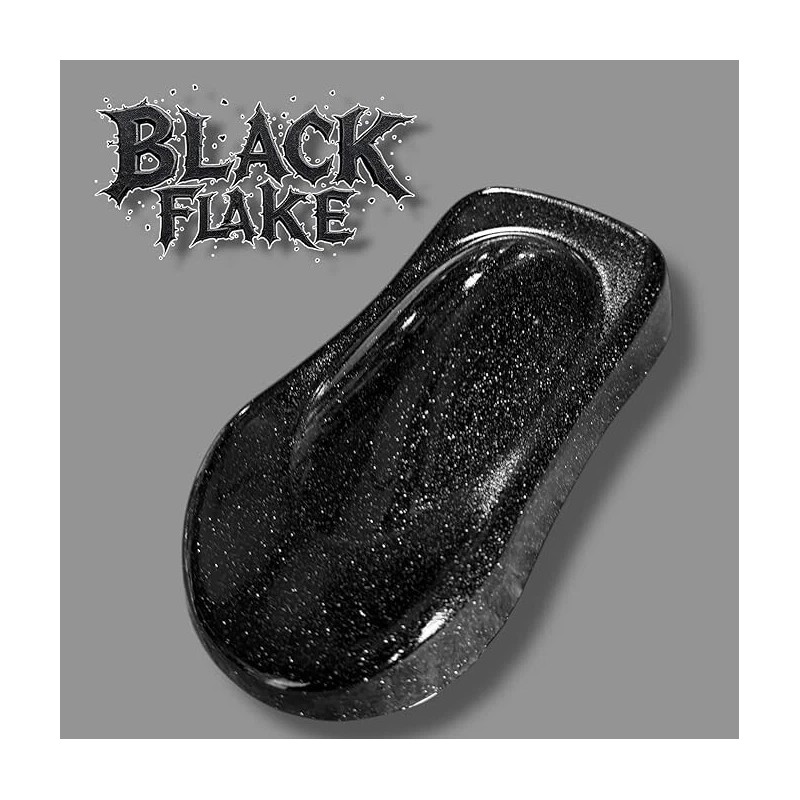 LiME LiNE Black Metal Flake Ready to Spray Automotive Basecoat
