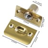 2 Pack Ball Door Catches - Adjustable Roller Spring Bearing
