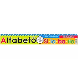 Monograf Silabario Alfabeto Móvil Jumbo, 46x8cm. Cuadernillo