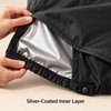 33.85 Inch Outdoor Air Conditioner Cover, All-Season Waterproof Windproof AC