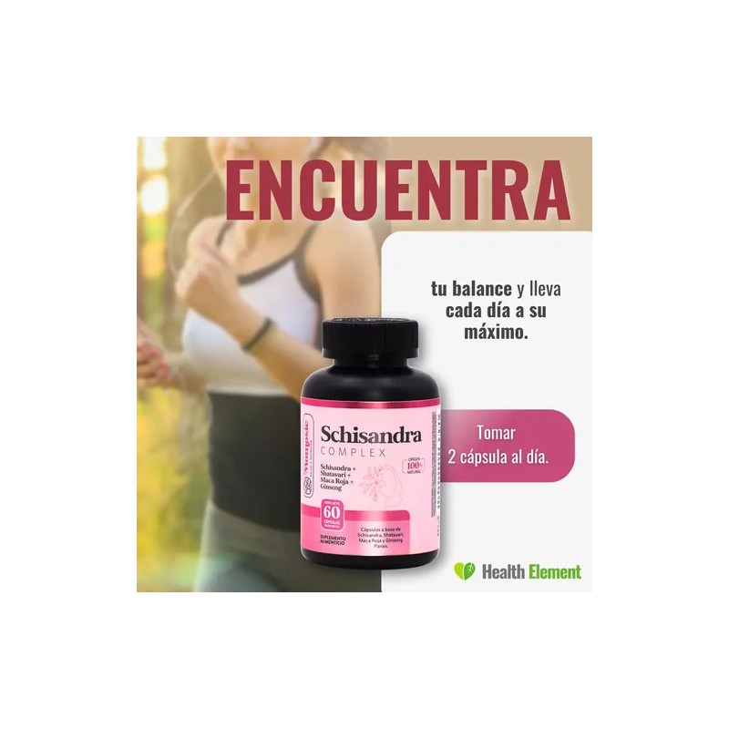 Kit 2 Schisandra Complex ( Shatavari + Maca Roja +