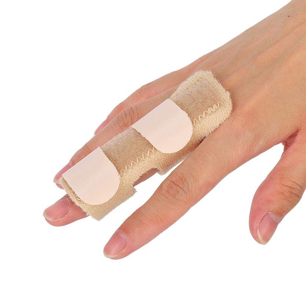 Trigger Finger Splint, Mallet Finger Brace, Adjustable Hand Support Finger Guard for Arthritis Pain, Sport Injuries Release Pain (2#)