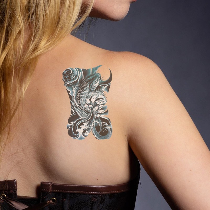 WE Living Plus Shop Fashion Large Tattoo Sticker E Style