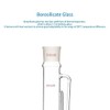 stonylab Borosilicate Glass Soxhlet Extractor,45/40 Top Joint 24/40 Bottom Joint,