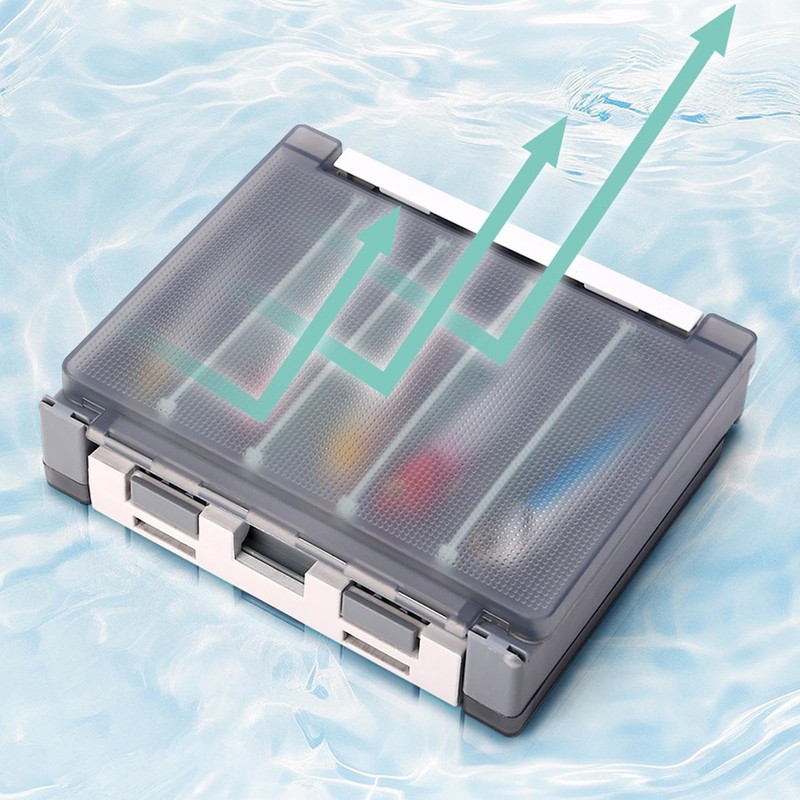 Fishing Lure Organizer | Trout Tackle Box With Dividers -