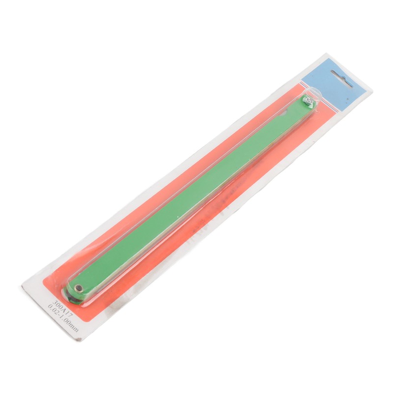 300mm Gap Feeler Gauge 17 Blades Metric 0.02-1mm Thickness Stainless