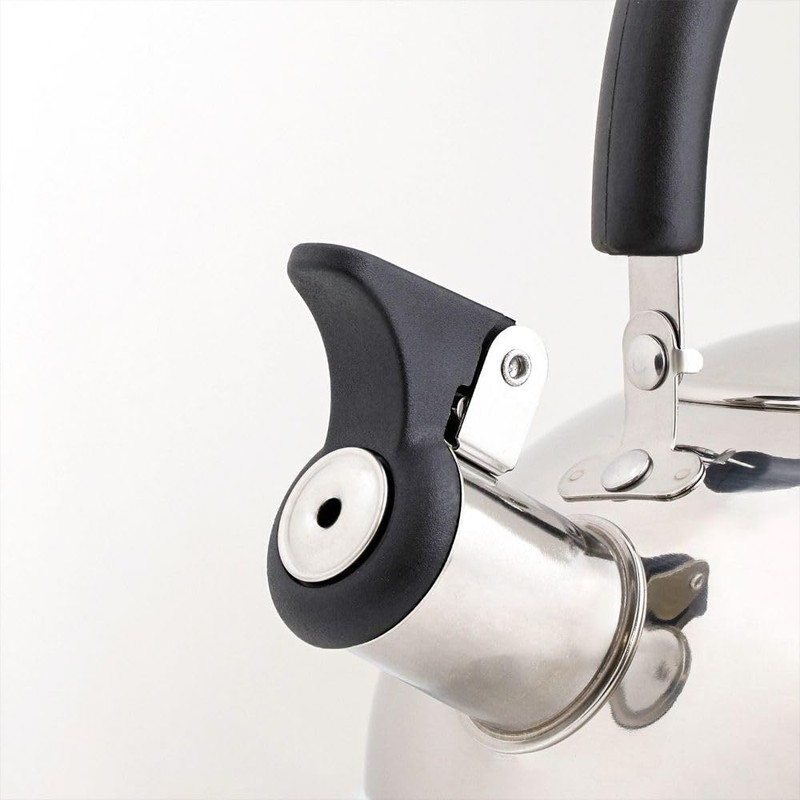 Bestco NQ-0202 Eder Kettle, Whistle, Stainless Steel, 0.4 gal (1.6