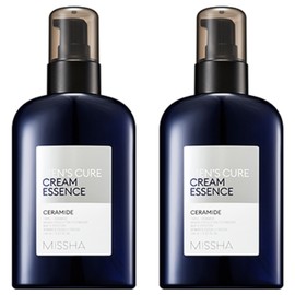 [2입기획] 미샤 맨즈큐어 크림 에센스, 150ml, 2개 [2-Pack] Missha Men's Cure Cream Essence, 150ml, 2 Units