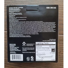 Eco-Smart EcoSmart 60-Watt Equiv B11 Dimmable E12 Candelabra Fine Bendy LED Brt White 3Pk