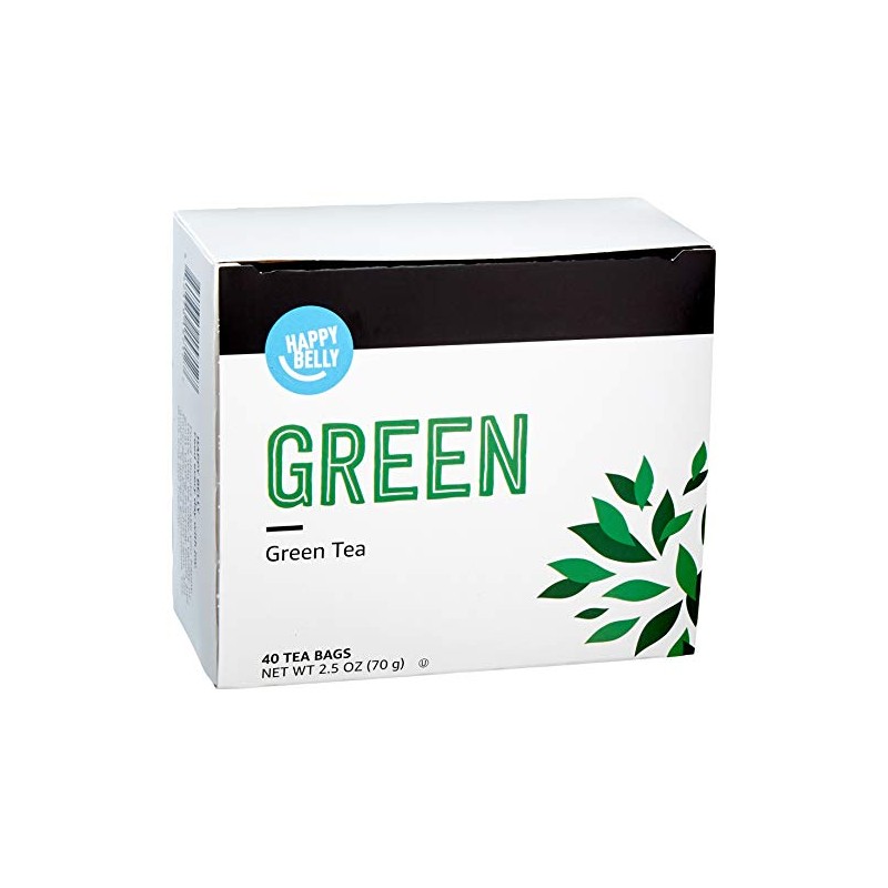 Happy Belly Green Tea Bags - 40 Count