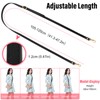 Leather Shoulder Strap Replacement,105cm-120cm Adjustable Leather Bag Strap,Bag Straps for