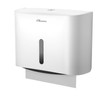 PLUSSEN Paper Towel Dispenser Wall Mount, Adhesive No Drilling Multifold