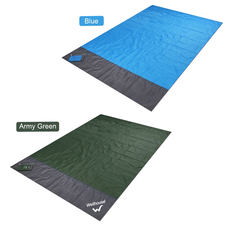 Waterproof Beach Blanket Outdoor Portable Picnic Mat Camping Ground Mat