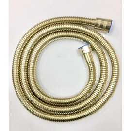 Brushed Gold Shower Hose 1.5 Meter Long Fully Flexible