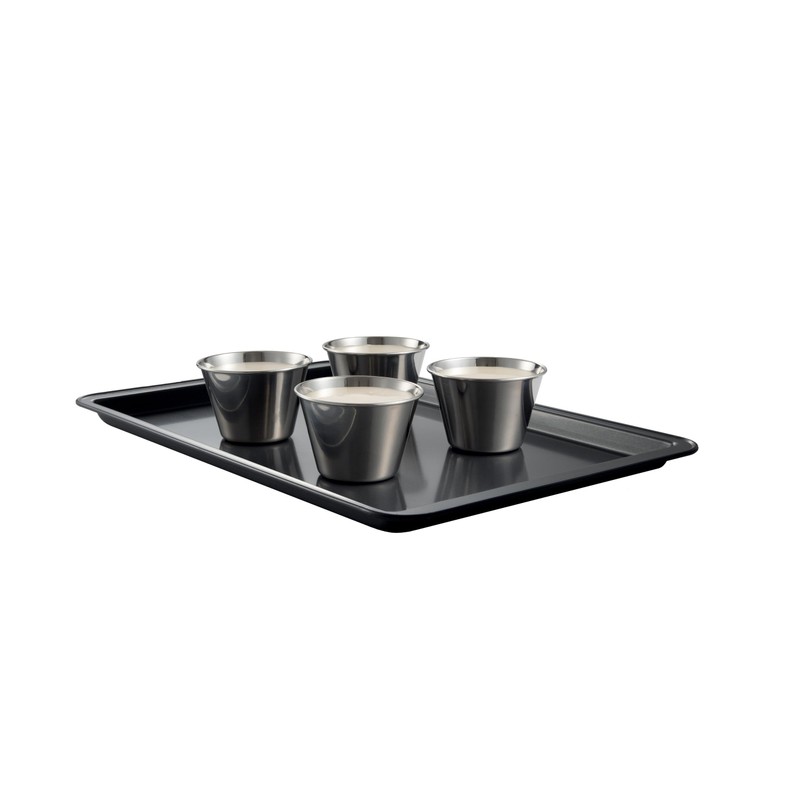 Tescoma GrandCHEF Professional Stainless Steel Panna Cotta Mould Set of
