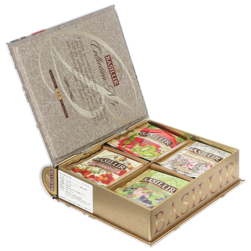 BASILUR Tea Collection No. 1, 4 Types x 8 Bags