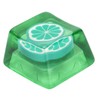 Resin Keycap HandMade CorrosionResistant Universal Mechanical Keyboard Accessories(Lime )