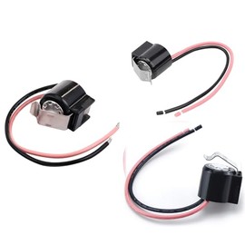 3 Pcs W10225581 Refrigerator Defrost Bimetal Thermostat, Compatible with Whirlpool Kenmore Fridges, Replaces WPW10225581, PS11750673, AP6017375