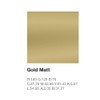 Murwall Gold Wall Decal Peel and Stick | Geometric Line