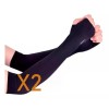 Veraly Par Mangas Protectoras Uv Licra Protector Sol Deportes