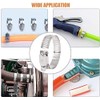 Hose Clamp, Adjustable Stainless Steel Worm Gear Hose Clamp, Fuel