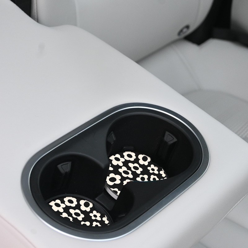 Adastrah Absorbent Car Coasters 2 Pack for Cup Holders, 2.56"
