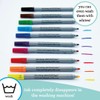 eatsleepdoodle Original Doodle wash-Out Fabric pens (Pack of 10) Double-Ended
