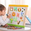 42 Pcs Fridge Magnets for Kids, Alphabet Magnets for Fridge,