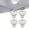 4PCS MR11 12LED Light Bulb 2W 300LM Spot Light Bulb