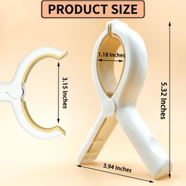 12 Pack Extra Large Marine Yacht Boat Rail Towel Clips Upgraded Storm Proof Heavy Duty Max Grip Pontoon Boat Towel Organizer Multi-Purpose Outdoor Laundry Clips for Seaside Beach Port Cruise Fishing