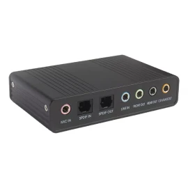 Generic Tarjeta De Sonido Usb Aleación De Aluminio Con Spdif Audio