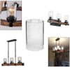 Seeded Glass Shade, 2 pack, Bubble Seeded Glass Lamp Shade