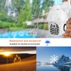 1080P Wireless Wifi PTZ Camera 21LED Smart Alarm Waterproof CCTV