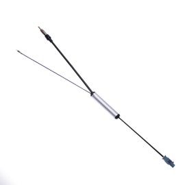 Diversity Radio Antenna Fakra Adapter by Keple | Vehicle Aerial Stereo Aftermarket Radio Terminal Amplified Antenna Adaptor for AU DI A4 / S4 2009-2014 | Fakra Male to DIN Male Plug