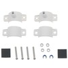 HAJXZH Drain Saddle Valve Clamp 1/4" Quick Connection Water Filters