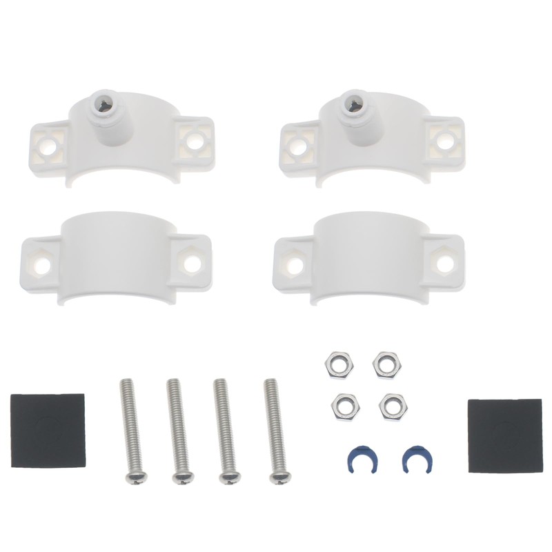 HAJXZH Drain Saddle Valve Clamp 1/4" Quick Connection Water Filters