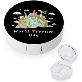 Aplicador de viaje para lentes de contacto del Día Mundial del Turismo